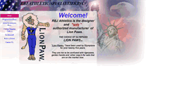 Desktop Screenshot of lionpawwristsupport.com